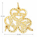 We Are Best Friends Charm Pendant 14k Gold (16 Grams) Yellow Gold 14k