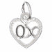Xoxo Charm Pendant 14k Gold White Gold 14k