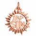 You Are My Sun Charm Pendant 14k Gold Rose Gold 14k