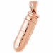 3D Bullet Charm Pendant 14k Gold (8 Grams) Rose Gold 14k