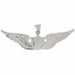 Military Air Force Sign Charm Pendant 14k Gold (12 Grams) White Gold 14k