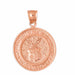Us Air Force Sign Charm Pendant 14k Gold (10.6 Grams) Rose Gold 14k