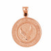 Us Air Force Sign Charm Pendant 14k Gold (9.7 Grams) Rose Gold 14k