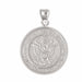 Us Army Sign Charm Pendant 14k Gold (9.7 Grams) White Gold 14k