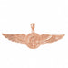 Us Marine Sign Charm Pendant 14k Gold (8.1 Grams) Rose Gold 14k