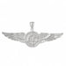 Us Marine Sign Charm Pendant 14k Gold (8.1 Grams) White Gold 14k