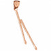 3D Drum Sticks Charm Pendant 14k Gold Rose Gold 14k