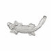 Alligator Crocodile Slide Charm Pendant 14k Gold White Gold 14k