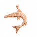 Assorted Fish Sea Bass Snook King Mackerel Charm Pendant 14k Gold Rose Gold 14k