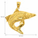 Assorted Fish Sea Bass Snook King Mackerel Charm Pendant 14k Gold (8.9 Grams) Yellow Gold 14k