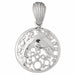 Dolphin Charm Pendant 14k Gold White Gold 14k