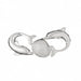 Dolphin Charm Pendant 14k Gold (9.9 Grams) White Gold 14k