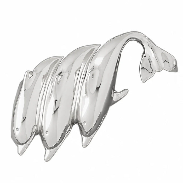 Dolphin Charm Pendant 14k Gold (12.3 Grams) White Gold 14k