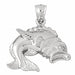 Goldfish Charm Pendant 14k Gold (7 Grams) White Gold 14k