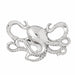 Octopus Charm Pendant 14k Gold (17.3 Grams) White Gold 14k