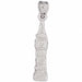 3D Big Ben Clock London Charm Pendant 14k Gold White Gold 14k