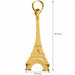 3D Eiffel Tower Charm Pendant 14k Gold (11.3 Grams) Yellow Gold 14k