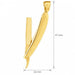 3D Hairdresser's Razor Moveable Charm Pendant 14k Gold (6.1 Grams) Yellow Gold 14k