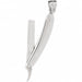 3D Hairdresser's Razor Moveable Charm Pendant 14k Gold (6.1 Grams) White Gold 14k