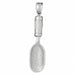 3D Spade Shovel Charm Pendant 14k Gold (4.2 Grams) White Gold 14k