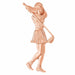 14K Rose Gold variant – Golfer Charm Pendant 14k Gold (7.8 Grams) – front view