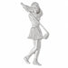 14K White Gold variant – Golfer Charm Pendant 14k Gold (7.8 Grams) – front view
