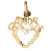 Amor Charm Pendant 14k Gold