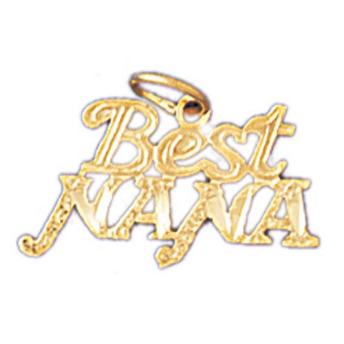 Best Nana Charm Pendant 14k Gold
