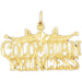 Colombian Princess Charm Pendant 14k Gold