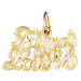 Friends And Lovers Charm Pendant 14k Gold