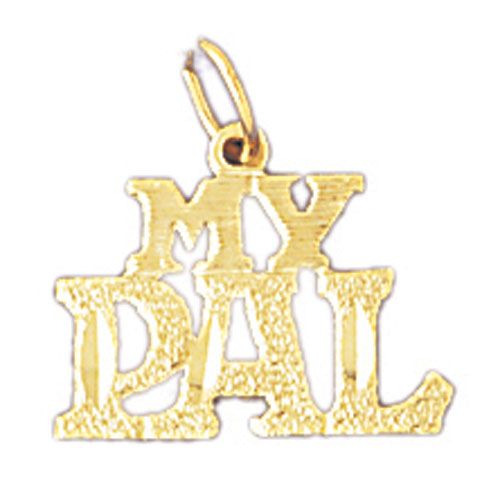 My Pal Charm Pendant 14k Gold