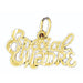 Special Madre Charm Pendant 14k Gold