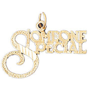 Someone Special Charm Pendant 14k Gold