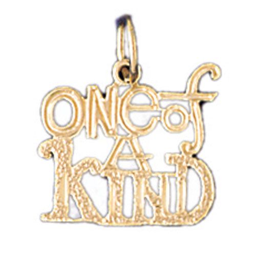 One Of A Kind Charm Pendant 14k Gold