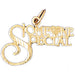 Someone Special Charm Pendant 14k Gold