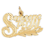 Someone Special Charm Pendant 14k Gold