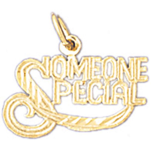 Someone Special Charm Pendant 14k Gold