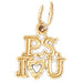 P.S. I Love You Charm Pendant 14k Gold