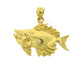 Goldfish Charm Pendant 14k Gold