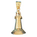 Lighthouse 3 Dimensional Charm Pendant 14k Gold