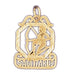 Sagittarius Zodiac Sign Charm Pendant 14k Gold