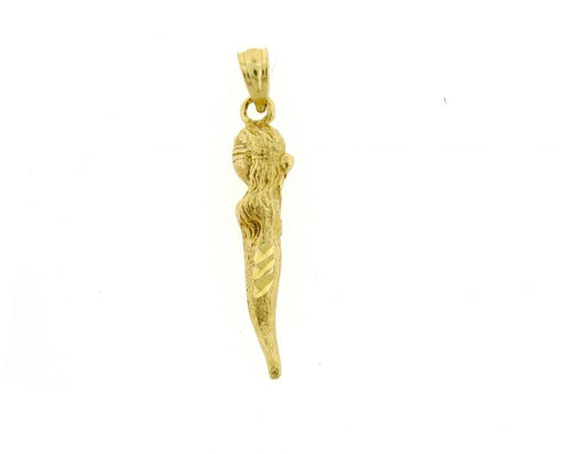 3D Celestial Charm Pendant 14k Gold