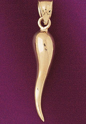 3D Celestial Charm Pendant 14k Gold