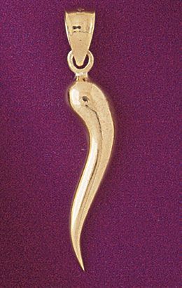 3D Celestial Charm Pendant 14k Gold