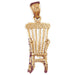 Chair Charm Pendant 14k Gold