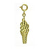 Ice Cream Charm Pendant 14k Gold