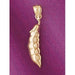 Pea Charm Pendant 14k Gold