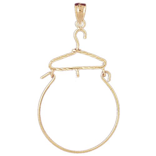 Hanger Charm Holder Charm Pendant 14k Gold