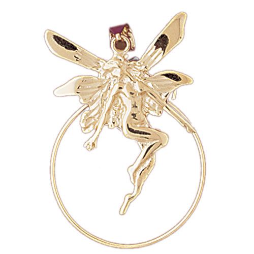 Tooth Fairy Charm Holder Charm Pendant 14k Gold