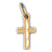 Cross Charm Pendant 14k Gold